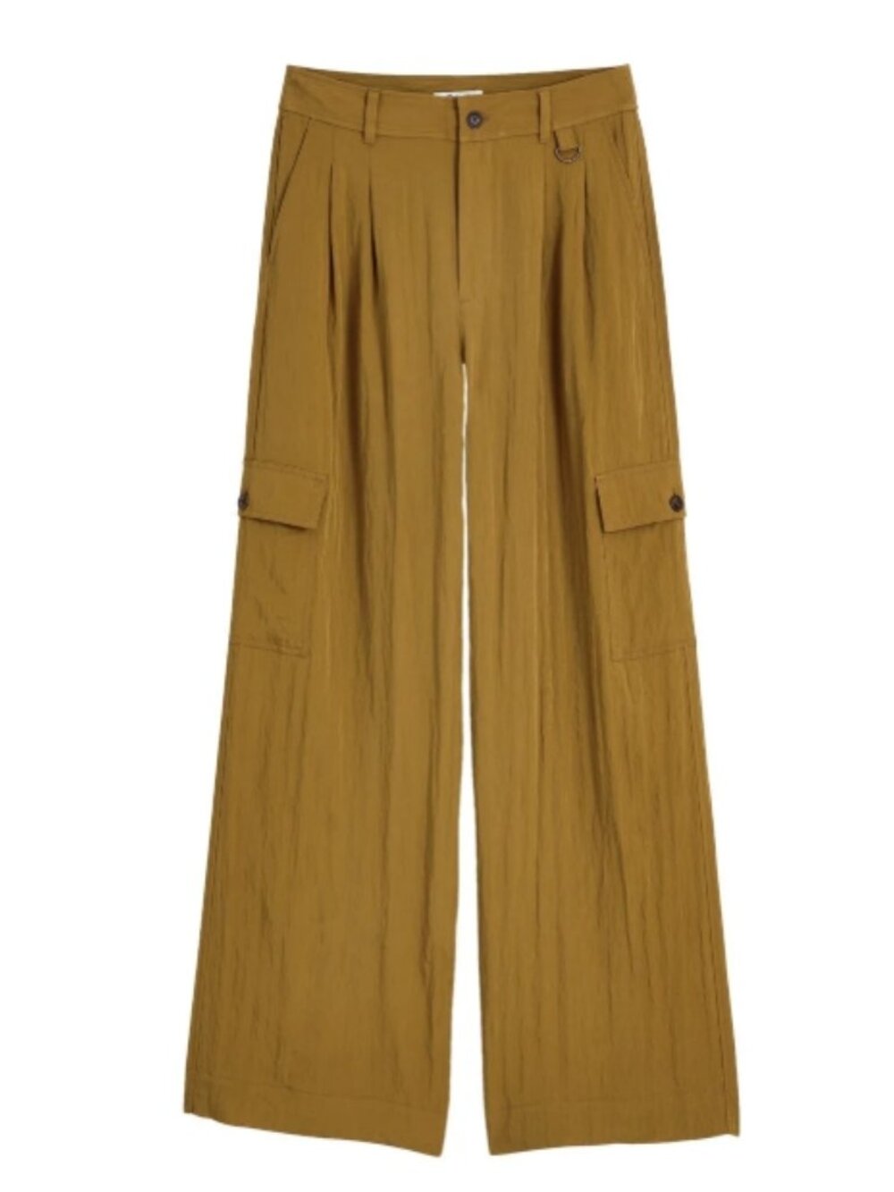 Like New! Madewell Drapey Wide Leg Cargo Pants Olive in Size 6